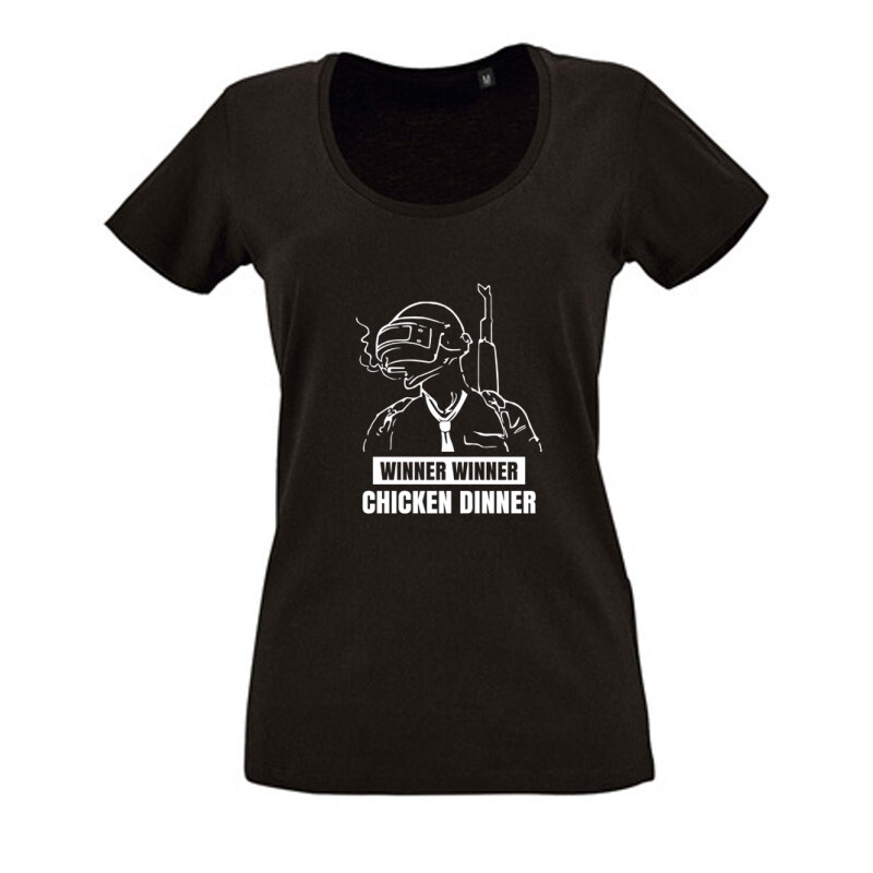 PUBG 1 Női O Nyakú Póló