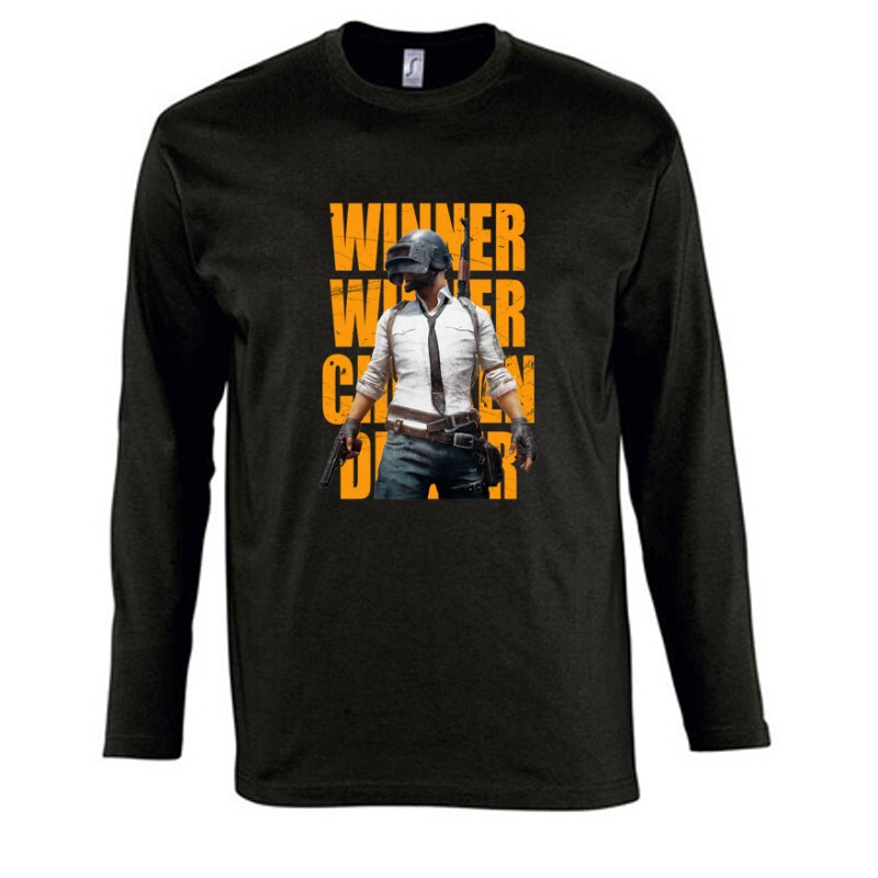 PUBG 4 Hosszú Ujjú Póló