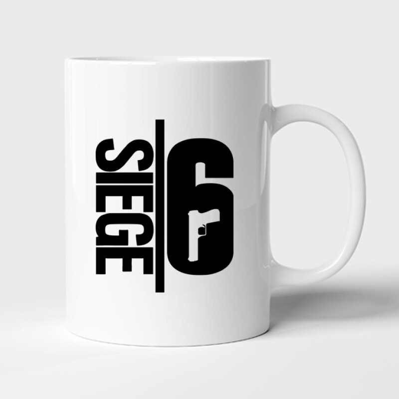 Rainbow Six Siege Gun Bögre