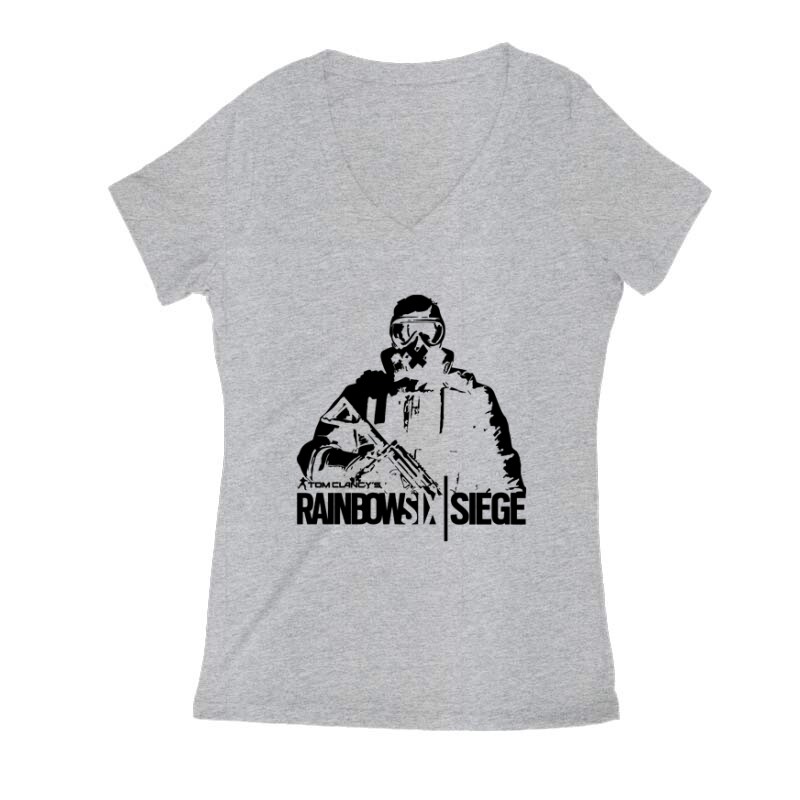 Rainbow Six Siege Soldier Női V Kivágott póló