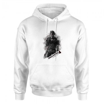 Uncharted Unisex Kapucnis Pulcsi