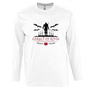 Geralt of Rivia Hosszú Ujjú Póló