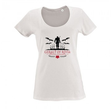 Geralt of Rivia Női O Nyakú Póló