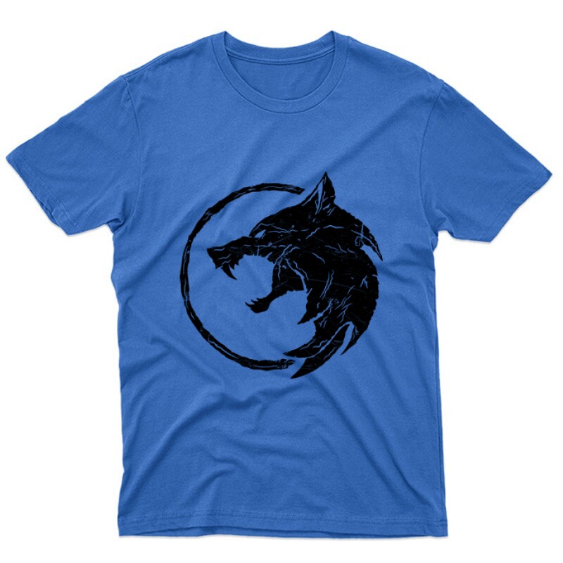 The Witcher Wolf Unisex Póló