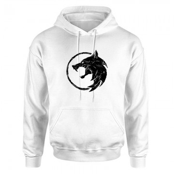 The Witcher Wolf Unisex Kapucnis Pulcsi