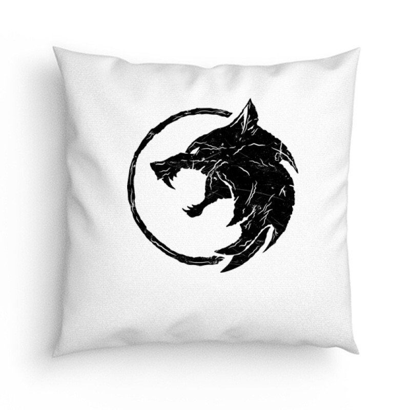 The Witcher Wolf Párna