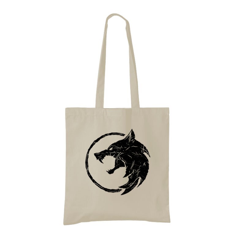 The Witcher Wolf Bevásárló Táska