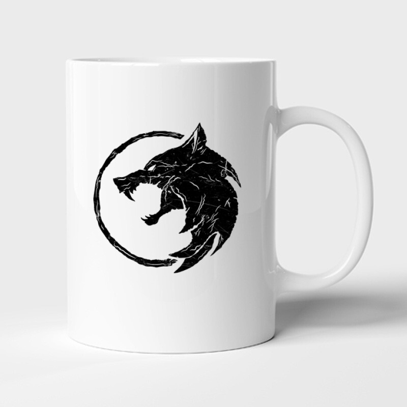 The Witcher Wolf Bögre