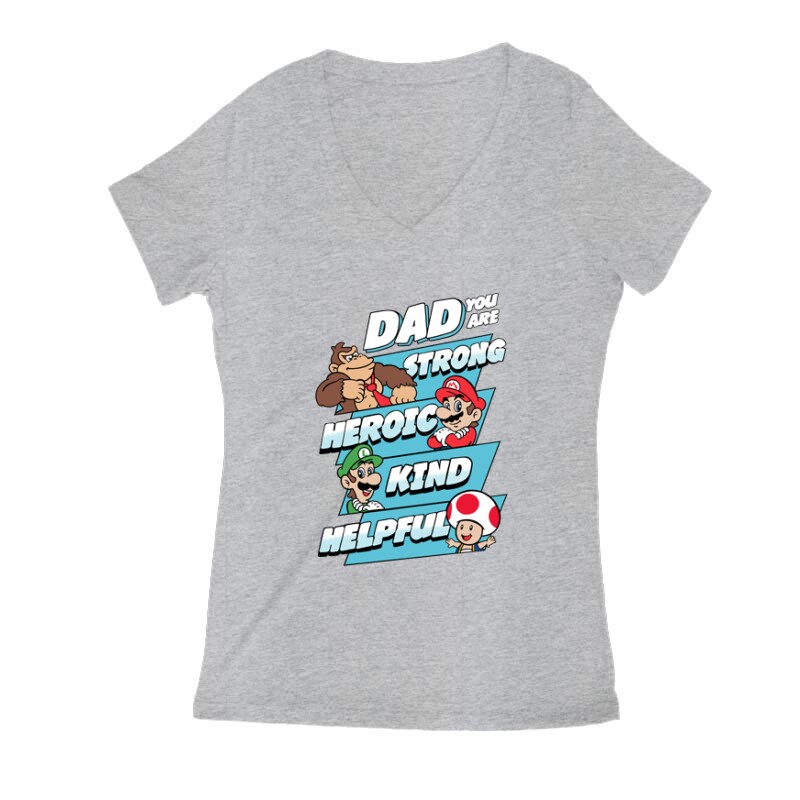 Dad You Are Női V Kivágott póló