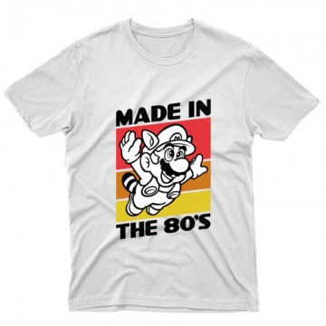 Made in the 80's Mario Unisex Póló