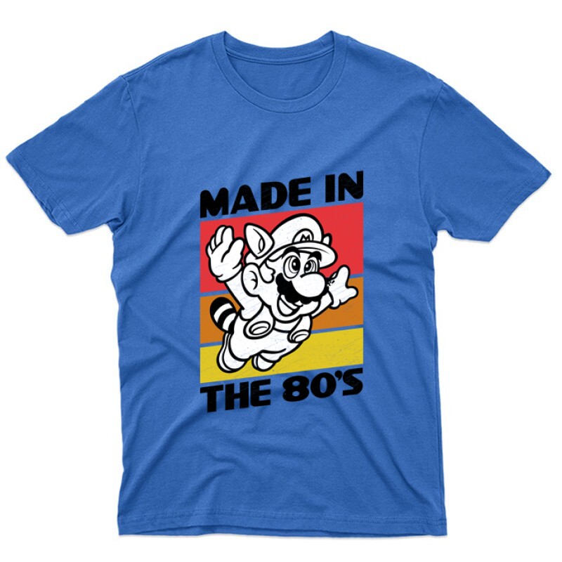 Made in the 80's Mario Unisex Póló