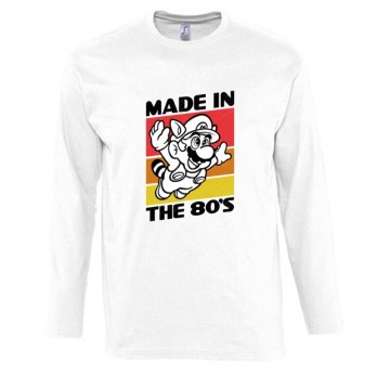 Made in the 80's Mario Hosszú Ujjú Póló