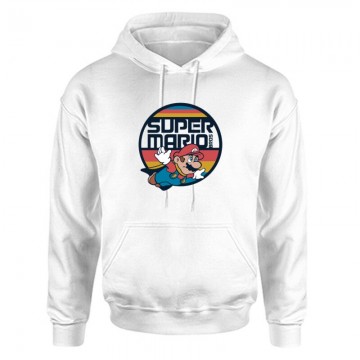 Mario old Unisex Kapucnis Pulcsi