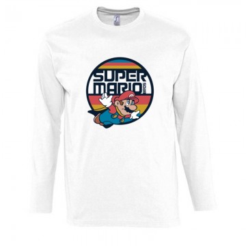 Mario old Hosszú Ujjú Póló