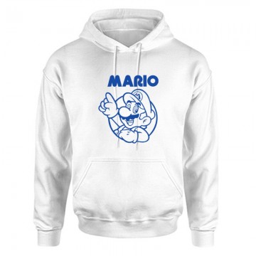 Mario old 2 Unisex Kapucnis Pulcsi