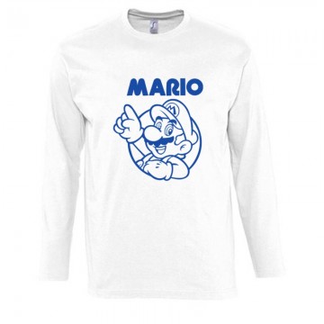 Mario old 2 Hosszú Ujjú Póló