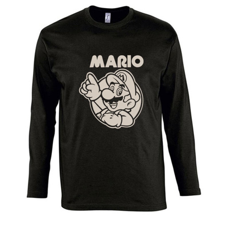 Mario old 2 Hosszú Ujjú Póló