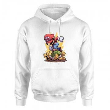 Mario Winner Unisex Kapucnis Pulcsi