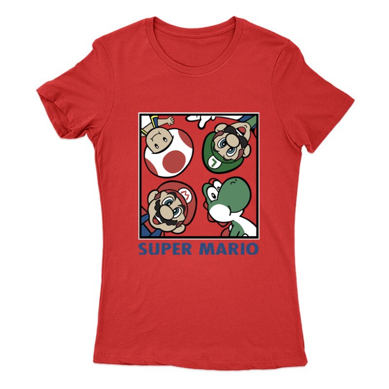 Supermario Női Póló
