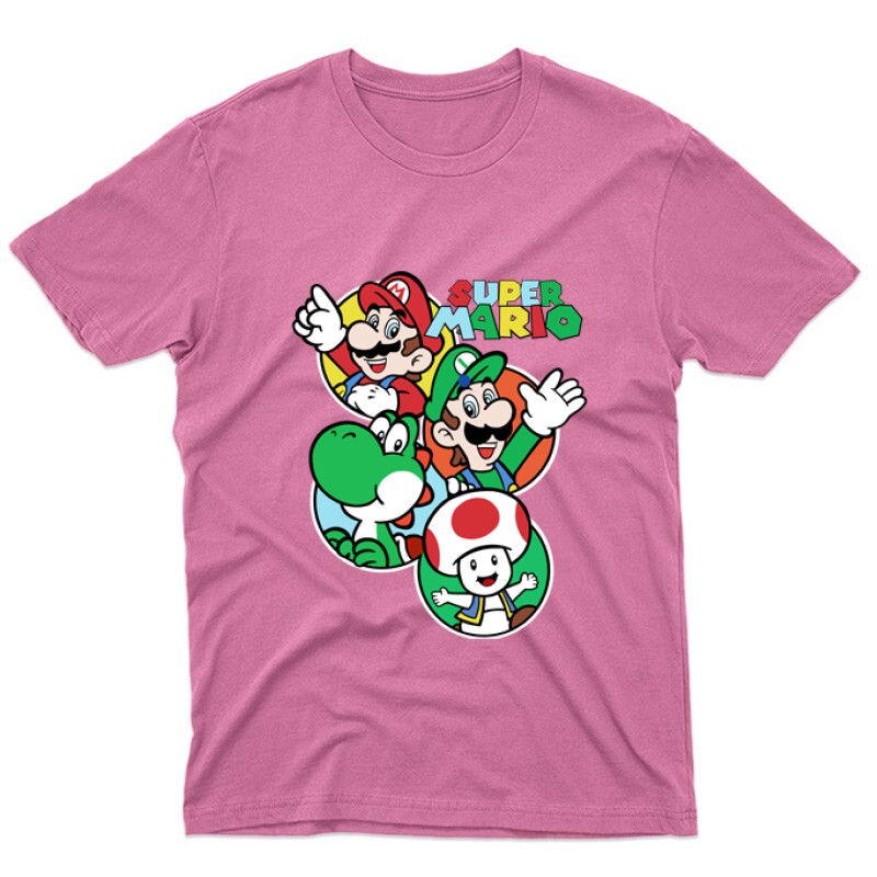 Supermario together Unisex Póló