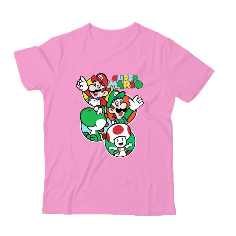 Supermario together Gyermek Póló