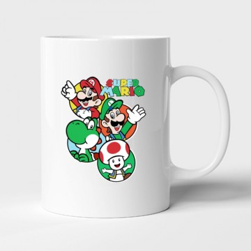 Supermario together Bögre