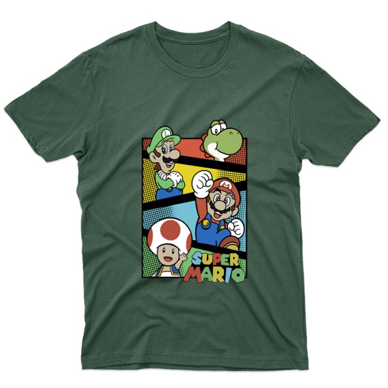 Supermario together 2 Unisex Póló