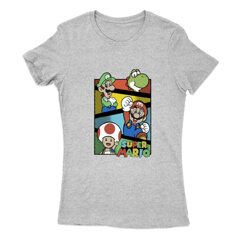 Supermario together 2 Női Póló