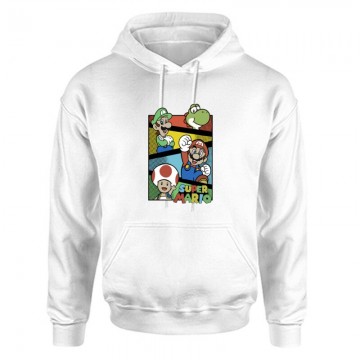 Supermario together 2 Unisex Kapucnis Pulcsi