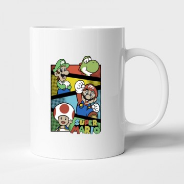 Supermario together 2 Bögre