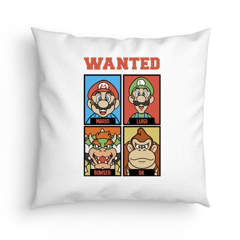 Supermario wanted Párna