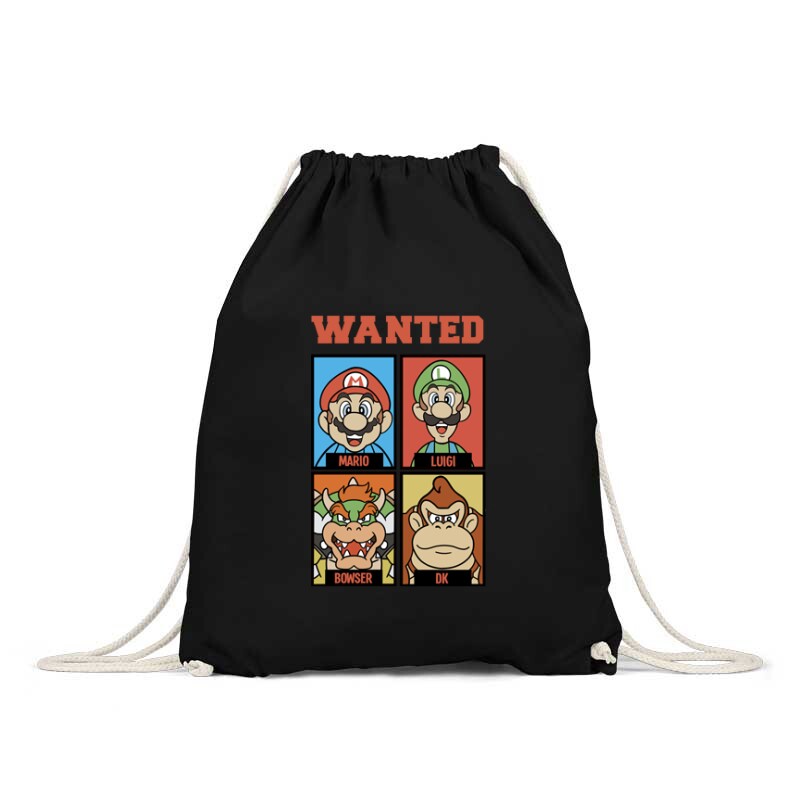 Supermario wanted Hátizsák