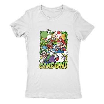 Game On Mario Női Póló