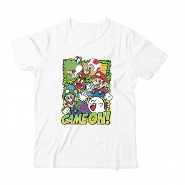 Game On Mario Gyermek Póló