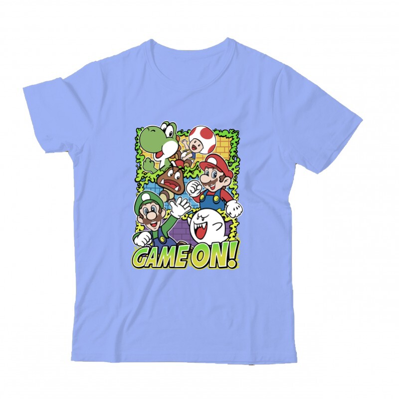 Game On Mario Gyermek Póló