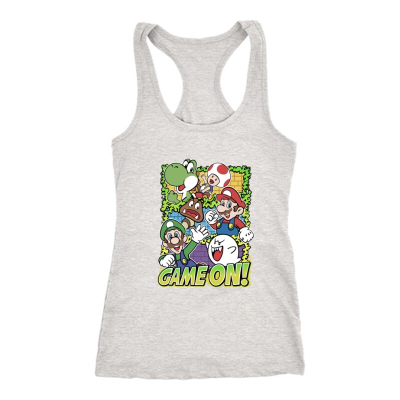 Game On Mario Női Trikó