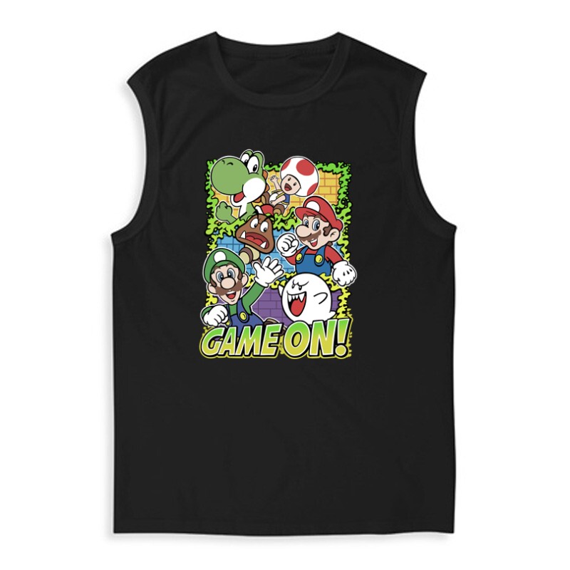 Game On Mario Férfi Trikó