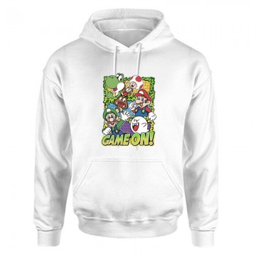 Game On Mario Unisex Kapucnis Pulcsi