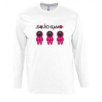 Squid game 3 soldiers Hosszú Ujjú Póló
