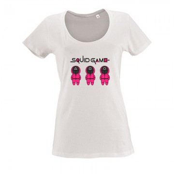 Squid game 3 soldiers Női O Nyakú Póló