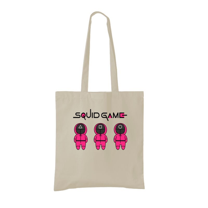 Squid game 3 soldiers Bevásárló Táska