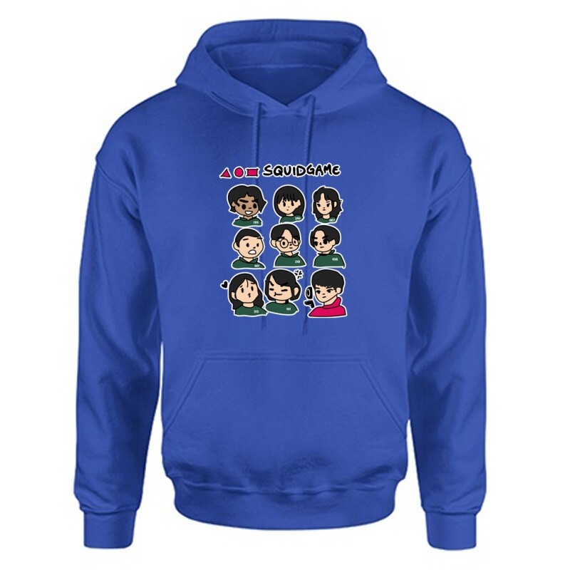 Squid game Players Unisex Kapucnis Pulcsi