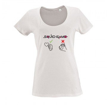 Squid game We play Női O Nyakú Póló