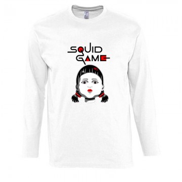 Squid game Doll Hosszú Ujjú Póló