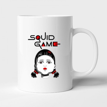 Squid game Doll Bögre