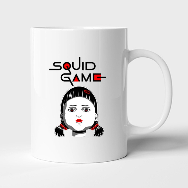 Squid game Doll Bögre