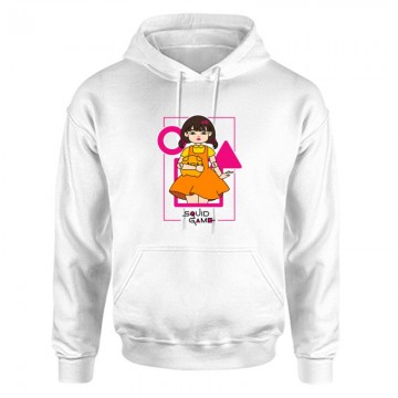 Squid game Doll 2 Unisex Kapucnis Pulcsi