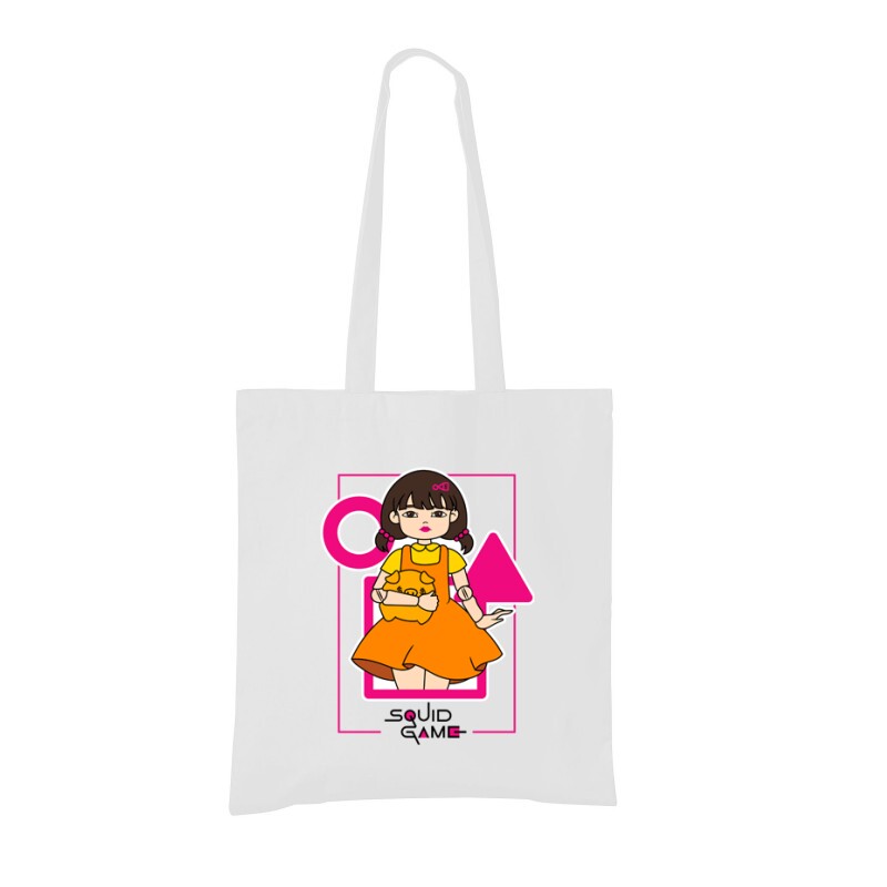 Squid game Doll 2 Bevásárló Táska