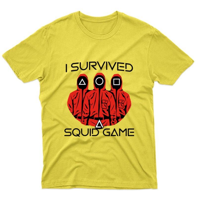 Squid game I Survived Unisex Póló