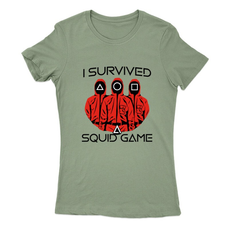 Squid game I Survived Női Póló